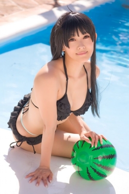 Akiyama Mio by Aira 001
 K-on cosplay Aira