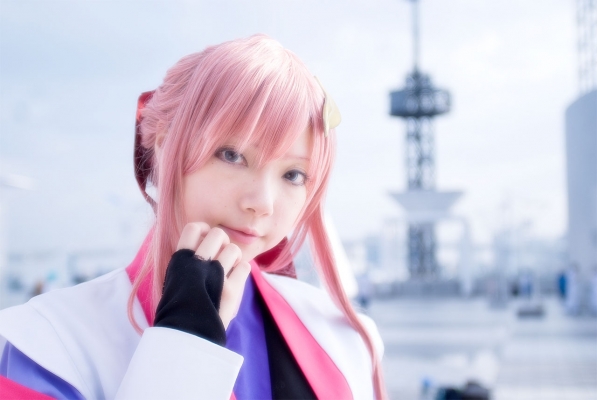 Lacus Clyne by Ibara 010
 Gundam Seed cosplay 