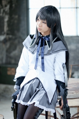 Akemi Homura by Uri 018
 madoka Akemi Homura Uri cosplay