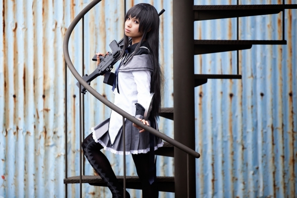 Akemi Homura by Uri 013
 madoka Akemi Homura Uri cosplay