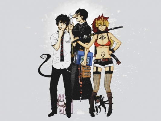 Ao no Exorcist 133
 Ao Blue Exorcist Wallpaper