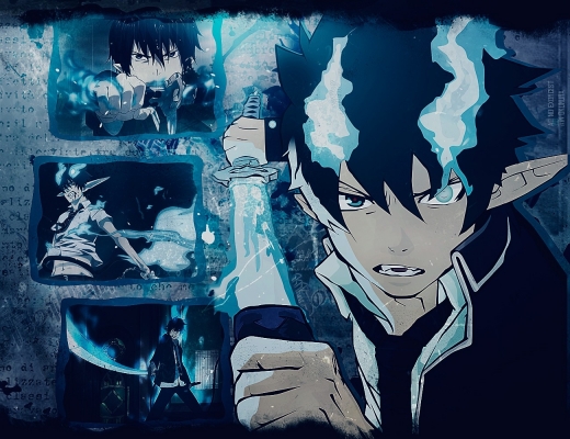 Ao no Exorcist 124
 Ao Blue Exorcist Wallpaper