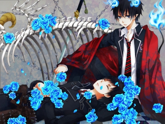 Ao no Exorcist 081
 Ao Blue Exorcist Wallpaper