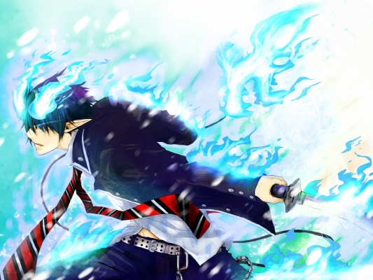 Ao no Exorcist 062
 Ao Blue Exorcist Wallpaper