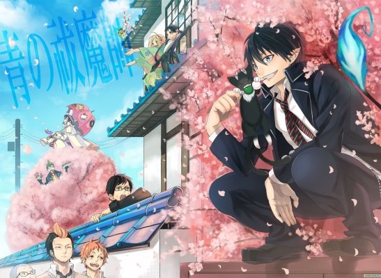 Ao no Exorcist 022
 Ao Blue Exorcist Wallpaper