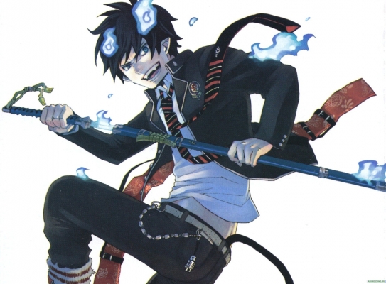 Ao no Exorcist 011
 Ao Blue Exorcist Wallpaper