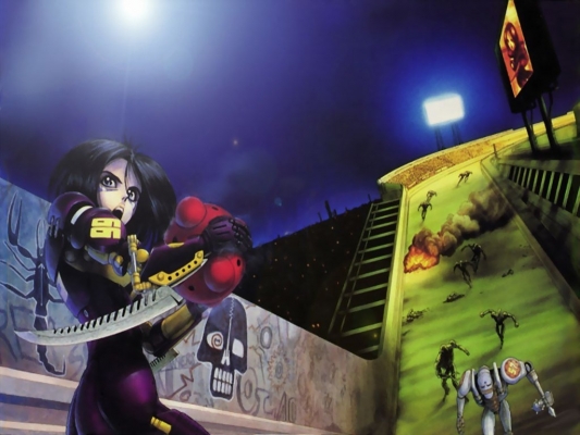 Battle Angel Alita
   , Battle Angel Alita Tsutsu Yume Gunnm  ,     , Battle Angel Alita Tsutsu Yume  anime picture and Battle Angel Alita Tsutsu wallpaper desktop,    ,    