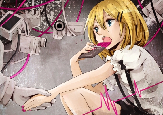 Vocaloid Kagamine Rin & Len Wallpaper
  Vocaloid Kagamine Rin Len wallpaper          