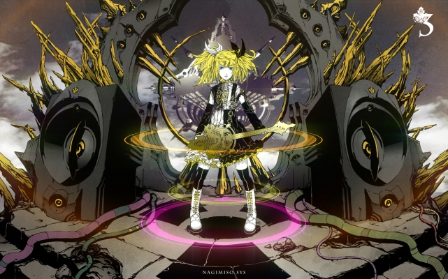 Vocaloid Kagamine Rin & Len Wallpaper
  Vocaloid Kagamine Rin Len wallpaper          