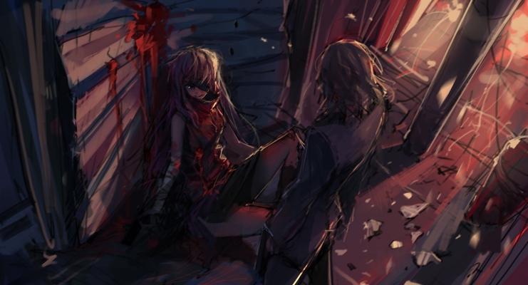 Mirai Nikki Wallpaper
 Mirai Nikki  ,  ,   ,     , anime picture and wallpaper desktop