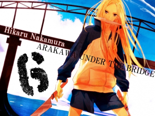 Arakawa Under the Bridge 
 Arakawa Under the Bridge  ,  ,     ,     , anime picture and wallpaper desktop