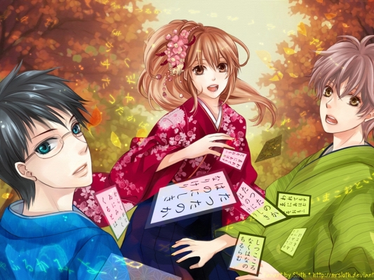 Chihayafuru Wallpaper
 Chihayafuru  ,  ,     ,     , anime picture and wallpaper desktop