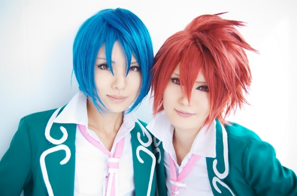 shindou sugata & tsunashi takuto by asaka kei & saotome kanata
star driver cosplay    shindou sugata & tsunashi takuto by asaka kei & saotome kanata