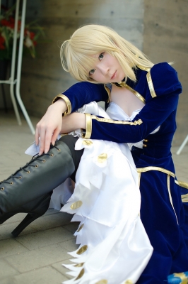 saber by maropapi
 fate stay night Cosplay pictures     