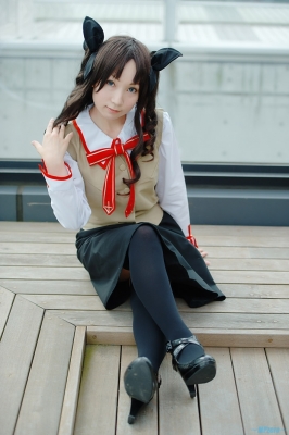 tohsaka rin by hazuki minami
 fate stay night Cosplay pictures     