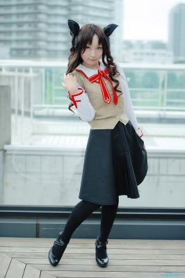 tohsaka rin by hazuki minami
 fate stay night Cosplay pictures     