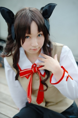 tohsaka rin by hazuki minami
 fate stay night Cosplay pictures     