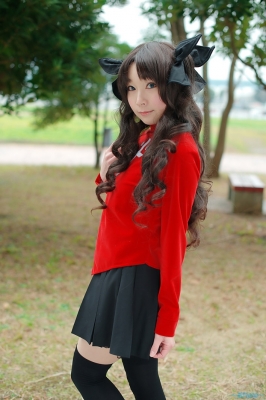 tohsaka rin by hazuki minami
 fate stay night Cosplay pictures     