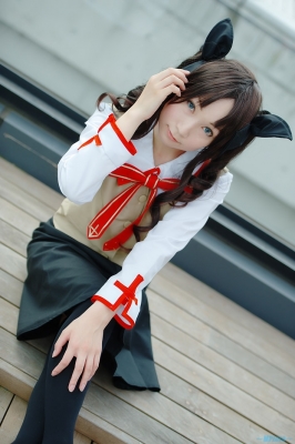 tohsaka rin by hazuki minami
 fate stay night Cosplay pictures     