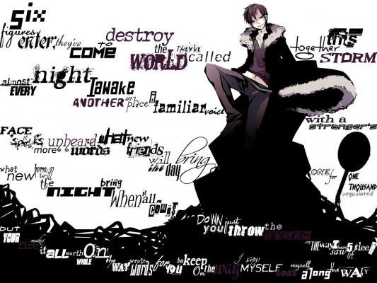 Durarara wallpaper
Durarara Dyurarara  anime wallpaper pictures  