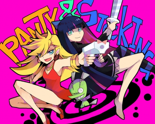 Panty & Stocking wallpaper
 Panty & Stocking with Garterbelt   ,  ,     , anime picture and wallpaper desktop,    ,    