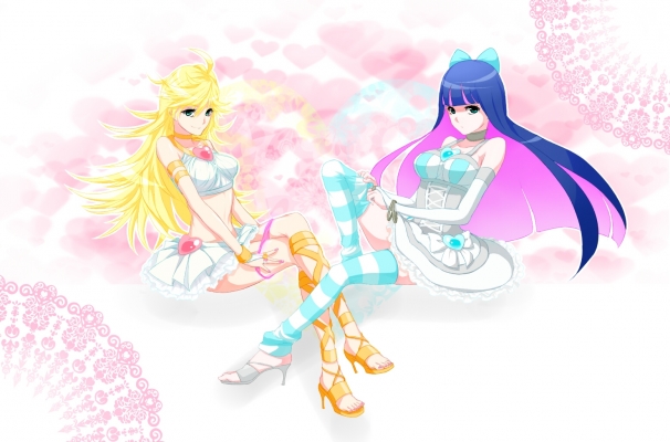 Panty & Stocking wallpaper
 Panty & Stocking with Garterbelt   ,  ,     , anime picture and wallpaper desktop,    ,    