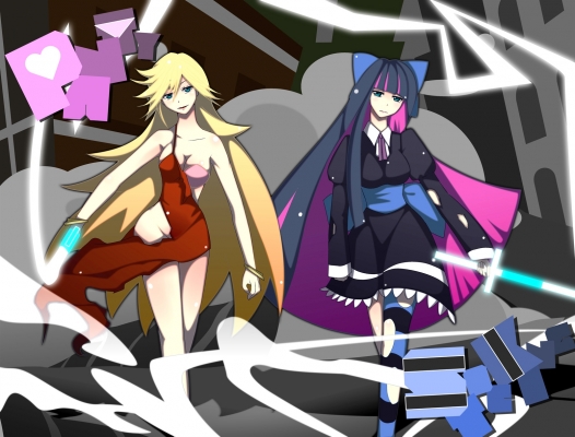 Panty & Stocking wallpaper
 Panty & Stocking with Garterbelt   ,  ,     , anime picture and wallpaper desktop,    ,    