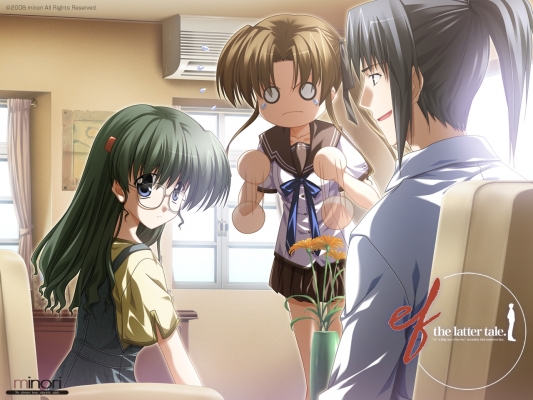 ef - a tale of...
ef tale of memories melodies anime wallpaper pictures  