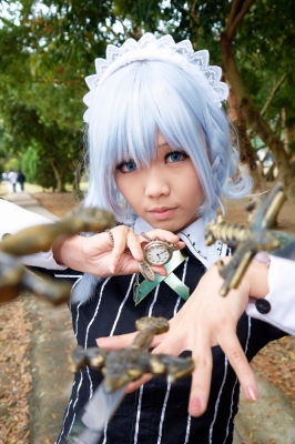 izayoi sakuya by eko
touhou cosplay pictures  