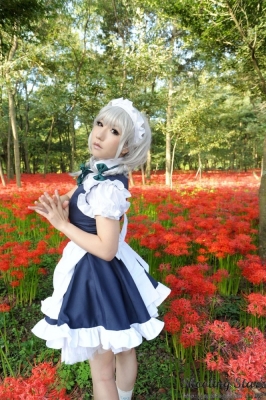 izayoi sakuya by saku
touhou cosplay pictures  