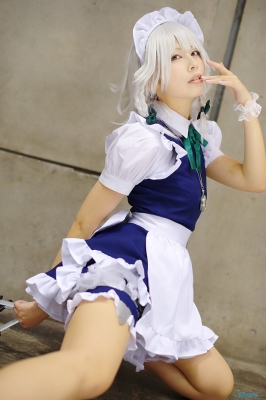 izayoi sakuya by satori
touhou cosplay pictures  