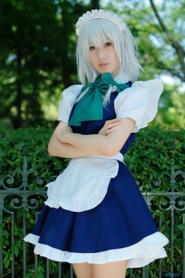 izayoi sakuya by satori
touhou cosplay pictures  