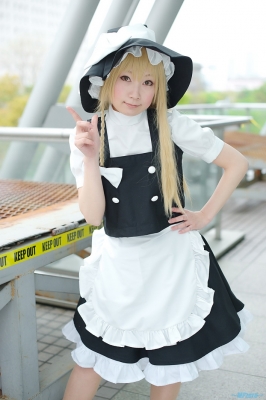 kirisame marisa by hanamura misaki
touhou cosplay pictures  