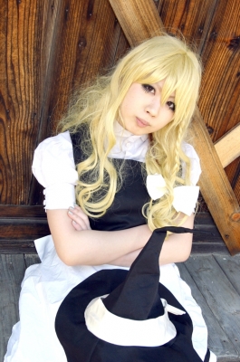 kirisame marisa by kanzaki nachiho
touhou cosplay pictures  