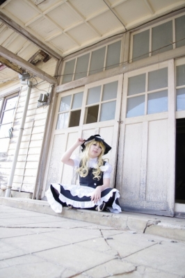 kirisame marisa by kanzaki nachiho
touhou cosplay pictures  