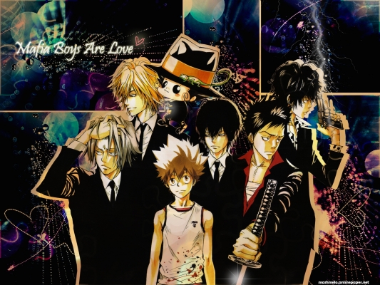 Kateikyoushi Hitman Reborn! Wallpaper
     ,  ,     , Kateikyoushi Hitman Reborn! anime picture and wallpaper desktop,    ,    