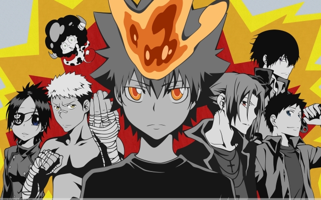 Kateikyoushi Hitman Reborn! Wallpaper
     ,  ,     , Kateikyoushi Hitman Reborn! anime picture and wallpaper desktop,    ,    