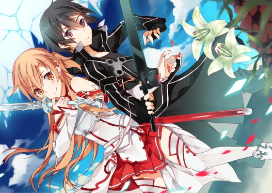 Sword Art Online
 Sword Art Online     ,  ,     , anime picture and wallpaper desktop,    ,    