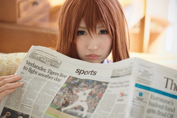 makise kurisu by hiokichi
Steins Gate Cosplay pictures    