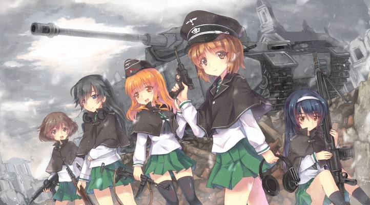 Girls und Panzer
     ,  ,     , Girls und Panzer anime picture and wallpaper desktop,    ,    