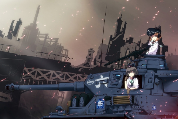 Girls und Panzer
     ,  ,     , Girls und Panzer anime picture and wallpaper desktop,    ,    