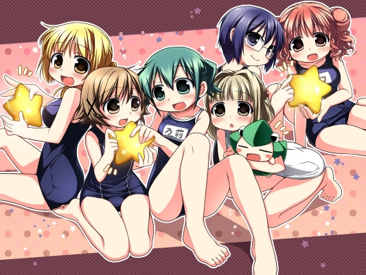 Hidamari Sketch
   ,  ,     , Hidamari Sketch anime picture and wallpaper desktop,    ,    