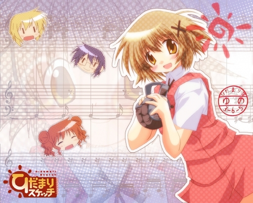 Hidamari Sketch
   ,  ,     , Hidamari Sketch anime picture and wallpaper desktop,    ,    