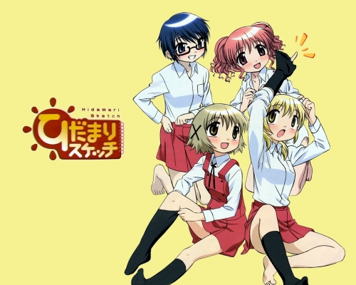 Hidamari Sketch
   ,  ,     , Hidamari Sketch anime picture and wallpaper desktop,    ,    