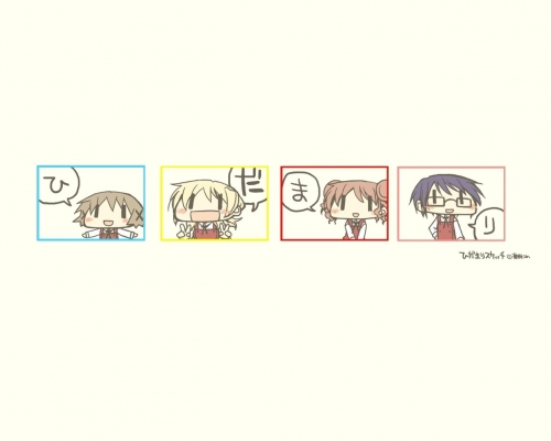 Hidamari Sketch
   ,  ,     , Hidamari Sketch anime picture and wallpaper desktop,    ,    