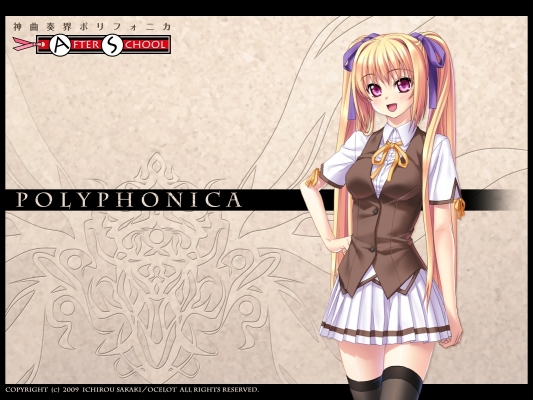 Shinkyoku Soukai Polyphonica
  ,  ,     , Shinkyoku Soukai Polyphonica anime picture and wallpaper desktop,    ,    