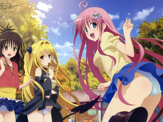 To Love-Ru
  ,  ,     , To Love-Ru anime picture and wallpaper desktop,    ,    