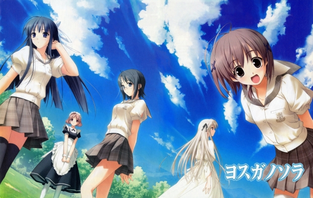 Yosuga no Sora
   ,  ,     , Yosuga no Sora anime picture and wallpaper desktop,    ,    