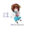 Hiragana - HA - HAruhi Suzumiya
Hiragana 