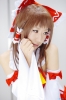 hakurei reimu by sakura chii
touhou cosplay pictures  